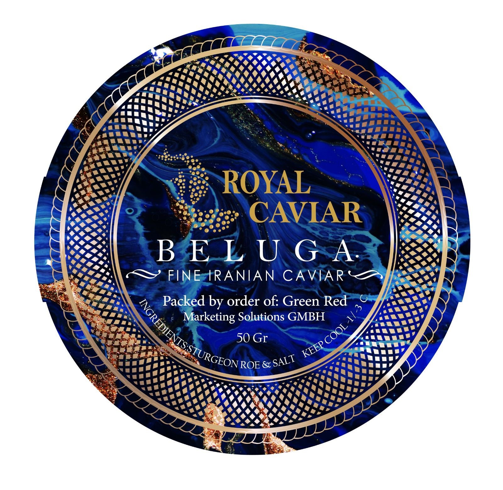 Beluga Caviar HUSO-HUSO Supreme 3,5 - 4 mm diameter